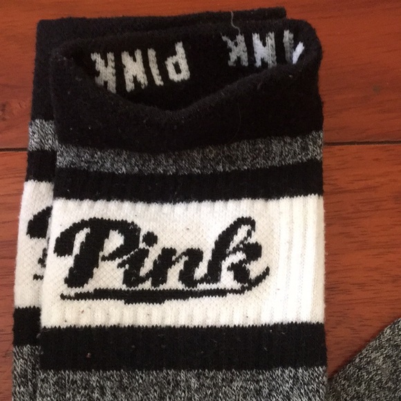 pink grey socks - Picture 2 of 2
